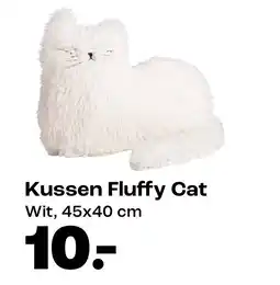 Kwantum Kussen Fluffy Cat aanbieding
