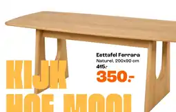 Kwantum Eettafel Ferrara aanbieding