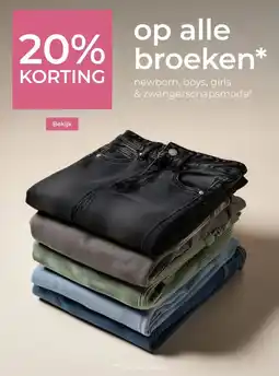 Prenatal Op alle broeken aanbieding