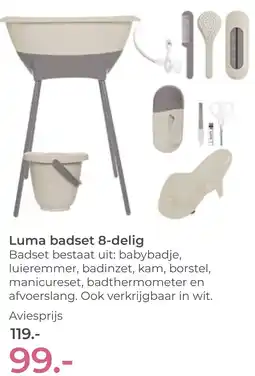 Prenatal Luma badset 8 delig aanbieding