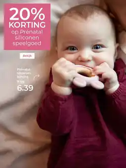 Prenatal Prénatal siliconen bijtring aanbieding