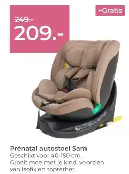 Prenatal Prénatal autostoel sam aanbieding