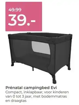 Prenatal Prénatal campingbed evi aanbieding
