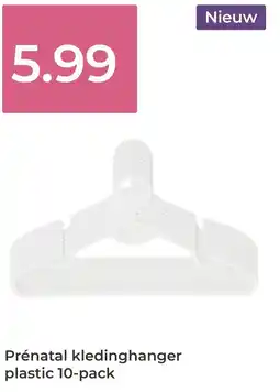 Prenatal Prénatal kledinghanger plastic 10 pack aanbieding