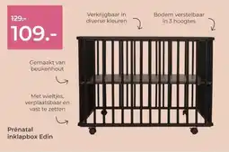 Prenatal Prénatal inklapbox edin aanbieding
