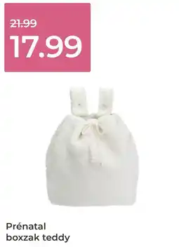 Prenatal Prénatal boxzak teddy aanbieding
