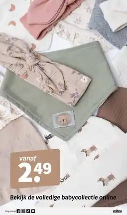 Wibra De volledige babycollectie online aanbieding