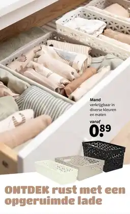 Wibra Mand aanbieding