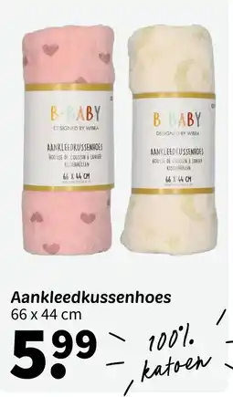 Wibra Aankleedkussenhoes aanbieding