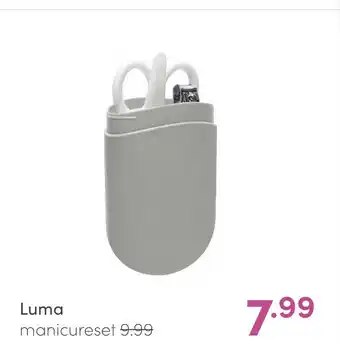 Baby & Tiener Luma manicureset aanbieding