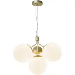 Praxis Nordlux hanglamp Ivona messing 4xE27 aanbieding