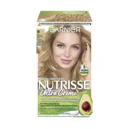 Bol.com Garnier Nutrisse Ultra Crème Zeer Lichtblond 9 - Permanente Haarkleuring aanbieding