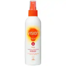 Trekpleister Vision SPF30 Zonnebrand Spray aanbieding