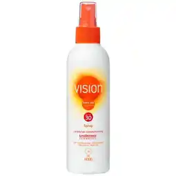Trekpleister Vision SPF30 Zonnebrand Spray aanbieding