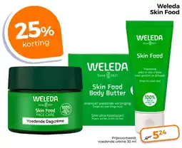 Trekpleister Weleda Skin Food aanbieding