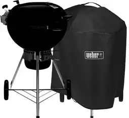 Coolblue Weber Master Touch Premium SE E-5775 Zwart + Weber Premium Hoes 57 centimeter aanbieding