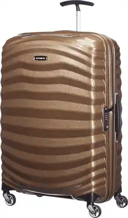 Coolblue Samsonite Lite-Shock Spinner 69cm Sand aanbieding