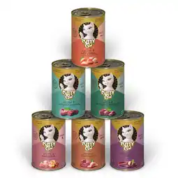 Zooplus Kitty Cat Adult Pate 24 x 400 g - Mixpaket II (6 Soorten) aanbieding