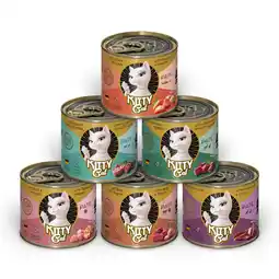 Zooplus Kitty Cat Adult Pate 6 x 200 g - Mixpakket III (6 Soorten) aanbieding