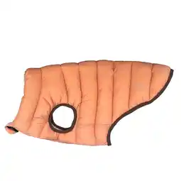 Zooplus Nomad Tales Bloom hondenjas puffer, oranje/beige 35cm ruglengte hond aanbieding