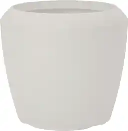 Intratuin Intratuin bloempot Gijón wit D 34 H 31 cm aanbieding