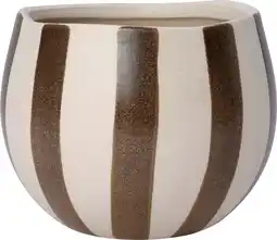 Intratuin Intratuin bloempot Jude bruin D 16,7 H 13,8 cm aanbieding