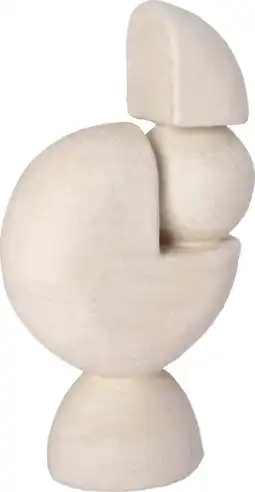 Intratuin Intratuin beeld Aart crème 18 x 9,5 x 33 cm aanbieding