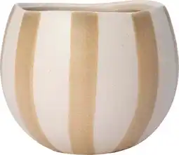 Intratuin Intratuin bloempot Jude beige D 16,7 H 13,8 cm aanbieding