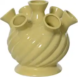 Intratuin Decoris vaas Tullip geel D 18 H 16 cm aanbieding