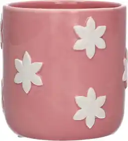 Intratuin Duif bloempot Bloem roze D 12,2 H 12 cm aanbieding