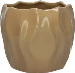 Intratuin Duif bloempot Sari bruin D 16,8 H 14,2 cm aanbieding