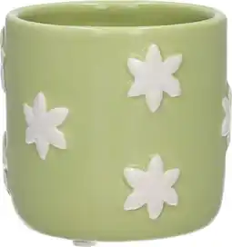 Intratuin Duif bloempot Bloem groen D 7,5 H 7 cm aanbieding