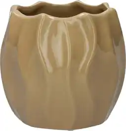 Intratuin Duif bloempot Sari bruin D 13,3 H 12 cm aanbieding