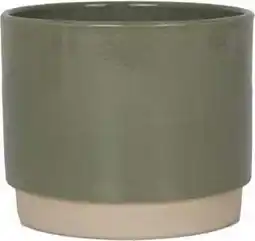 Intratuin Gina Da bloempot Eno groen D 8 H 7,5 cm aanbieding