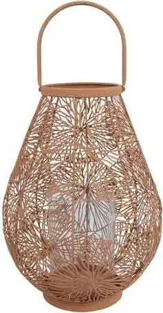 Intratuin Countryfield lantaarn Janine beige D 24 H 32 cm aanbieding