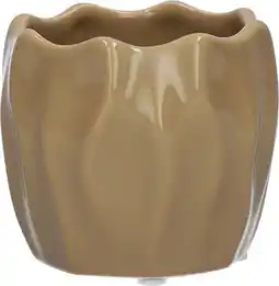 Intratuin Duif bloempot Sari bruin D 8,3 H 7,3 cm aanbieding