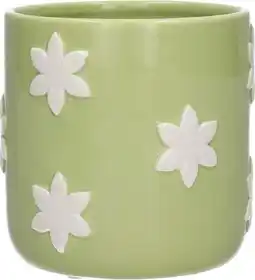 Intratuin Duif bloempot Bloem groen D 12,2 H 12 cm aanbieding