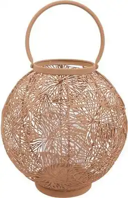 Intratuin Countryfield lantaarn Janine beige D 27 H 28 cm aanbieding