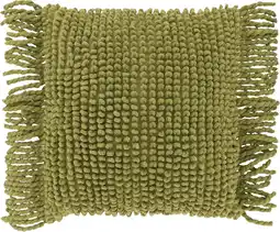 Intratuin Unique Living sierkussen Libby groen 45 x 45 cm aanbieding