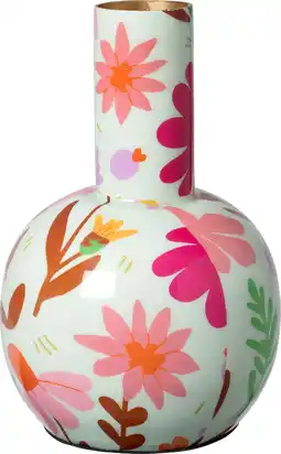 Intratuin Intratuin vaas Bruton blauw D 11 H 17,5 cm aanbieding