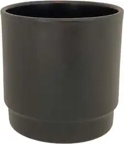 Intratuin Gina Da bloempot Eno zwart D 13 H 13 cm aanbieding