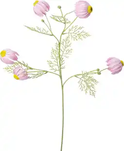 Intratuin Intratuin kunstbloem Cosmos roze H 87 cm aanbieding