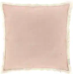 Intratuin Unique Living sierkussen Laurie oudroze 45 x 45 cm aanbieding