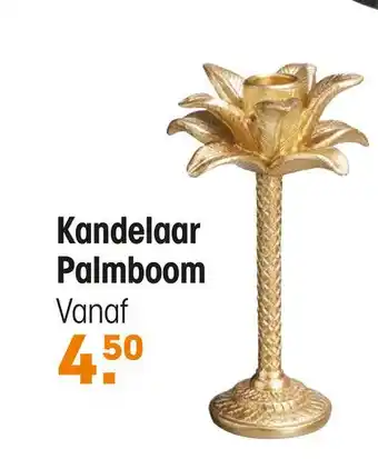 Kwantum Kandelaar Palmboom aanbieding