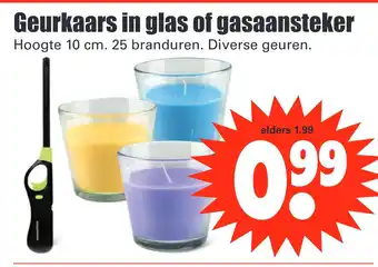 Dirk Geurkaars in glas of gasaansteker aanbieding