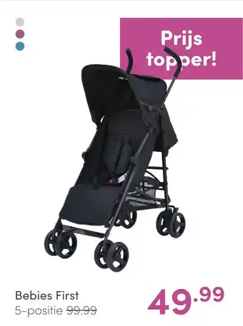 Baby & Tiener Bebies First aanbieding