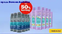 Bol.com op o.a. Dove en Andrélon aanbieding