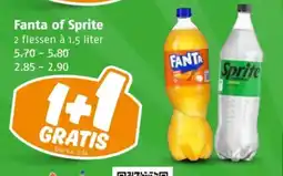 Poiesz Fanta of sprite aanbieding