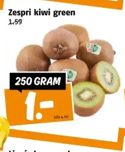 Poiesz Zespri kiwi green aanbieding