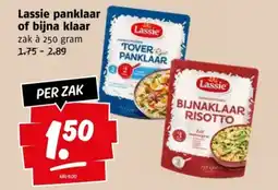 Poiesz Lassie panklaar of bijna klaar aanbieding